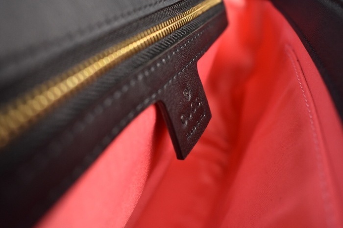 Gucci BagTypeTote Quilted Leather Shoulder Bag Black 01A 5