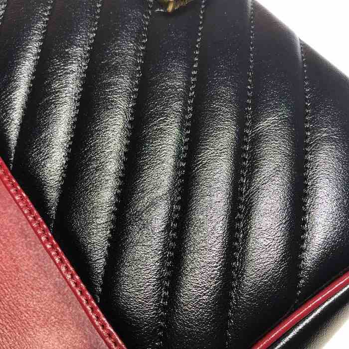 Gucci BagTypeTote Quilted Leather Tote Bag Blue 01A 2