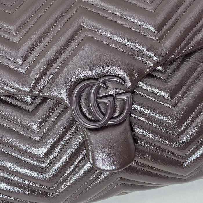 Gucci BagTypeTote Quilted Leather Tote Black 01A