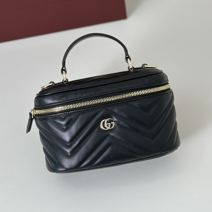 Gucci BagTypeTote Quilted Mini Bag Black 01A