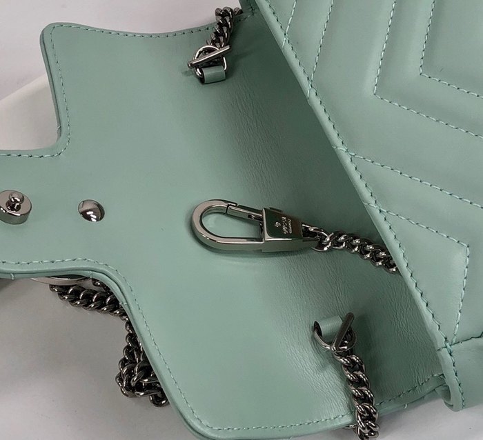 Gucci BagTypeTote Quilted Mini Shoulder Bag Blue 01A