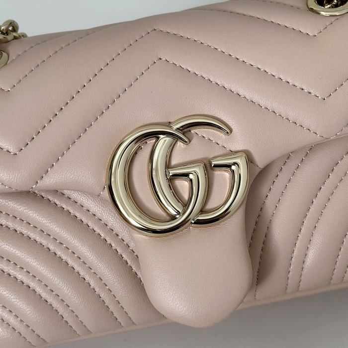 Gucci BagTypeTote Quilted Shoulder Bag Beige 01A