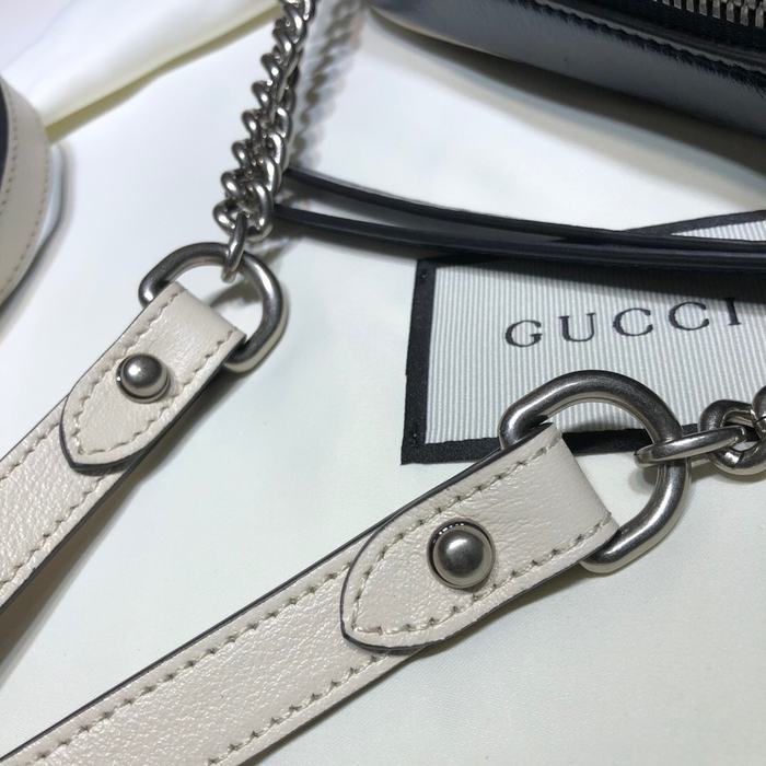 Gucci BagTypeTote Quilted Shoulder Bag Navy 01A