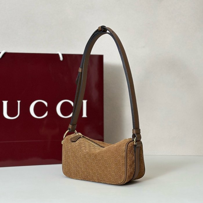 Gucci BagTypeTote Small Bag with Short Strap Tan 01A