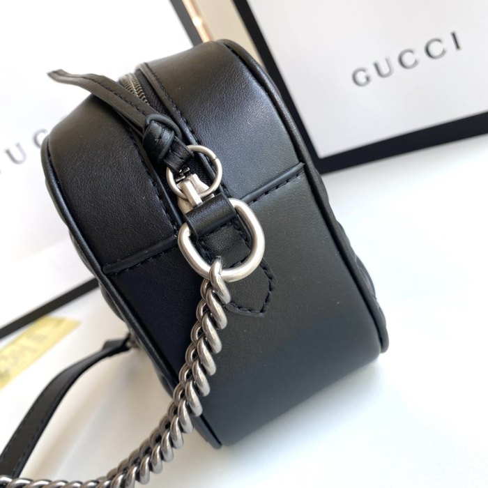 Gucci BagTypeTote Small Quilted Bag Black 01A