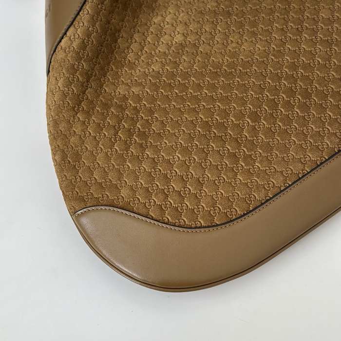 Gucci BagTypeTote Soft Curved Tote Bag Brown 01A