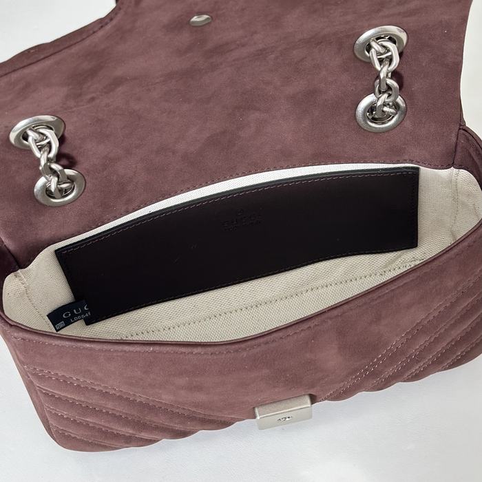 Gucci BagTypeTote Stylish and Compact Burgundy 01A 2