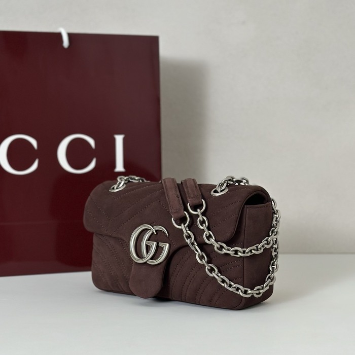 Gucci BagTypeTote Stylish and Compact Burgundy 01A 2