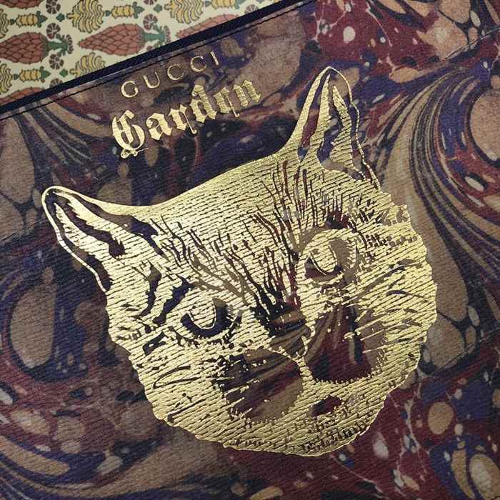 Gucci BagTypeTote artistic design with vibrant patterns Brown 01A