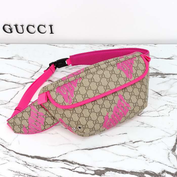 Gucci BagTypeTote canvas bag with contrasting color accents Beige 01A