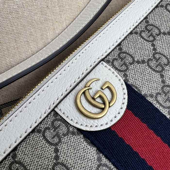 Gucci BagTypeTote canvas crossbody bag with stylish accents Beige 01A