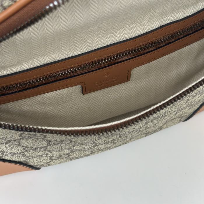 Gucci BagTypeTote casual bag with leather accents Brown 01A