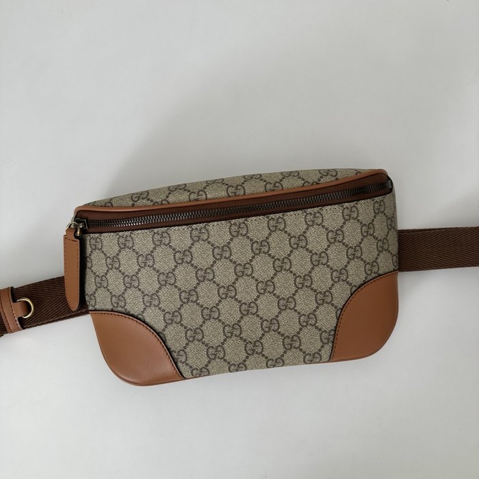 Gucci BagTypeTote casual bag with leather accents Brown 01A