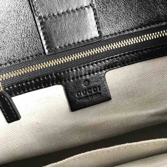 Gucci BagTypeTote classic canvas tote with structured shape Brown 01A