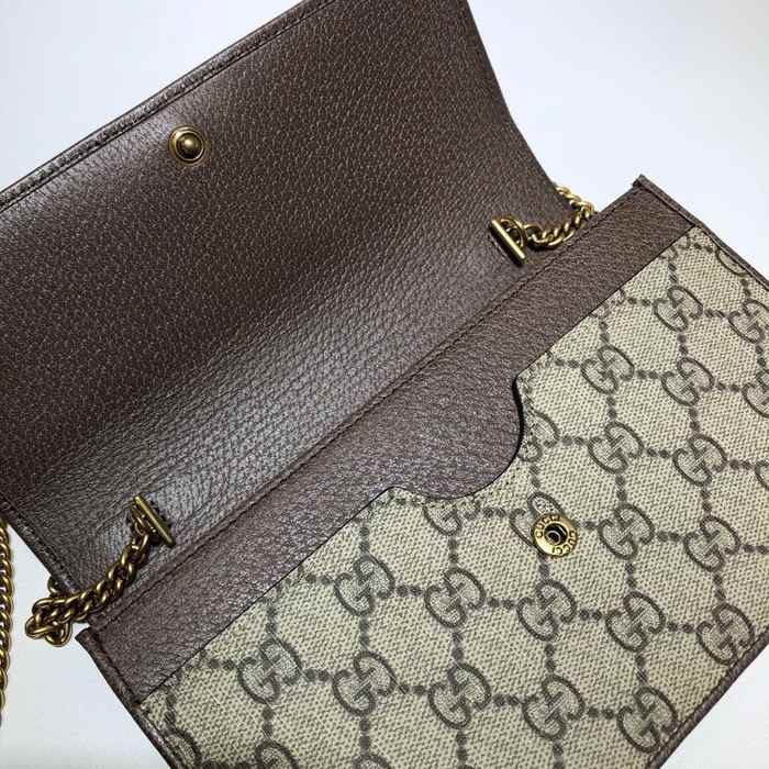 Gucci BagTypeTote classic design with chain strap features Beige 01A