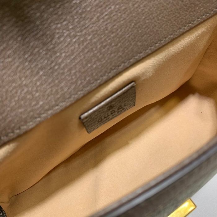 Gucci BagTypeTote classic structured tote with chain details Brown 01A