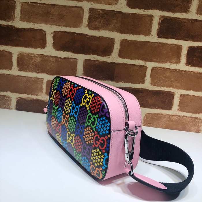 Gucci BagTypeTote colorful pattern tote bag Black 01A