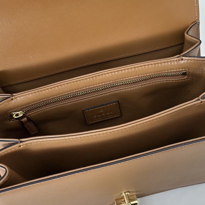 Gucci BagTypeTote compact design shoulder strap Brown 01A