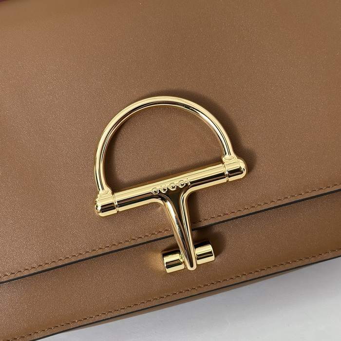 Gucci BagTypeTote compact design shoulder strap Brown 01A