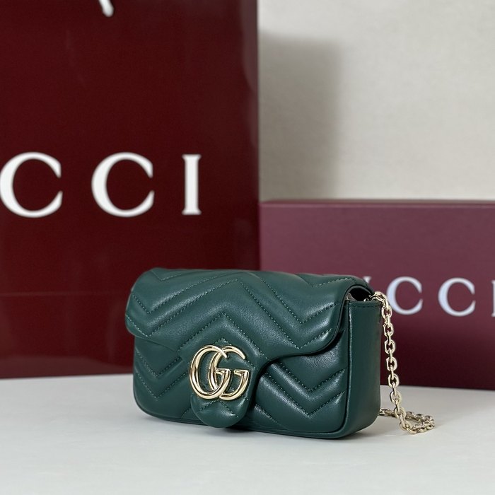 Gucci BagTypeTote compact design with a classic touch Green 01A