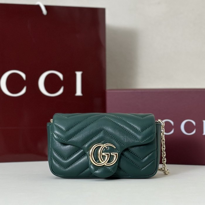Gucci BagTypeTote compact design with a classic touch Green 01A
