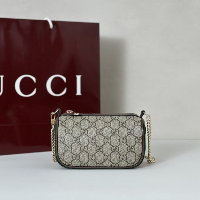 Gucci BagTypeTote compact design with shoulder strap Beige 01A