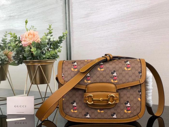 Gucci BagTypeTote crossbody bag with playful design Brown 01A