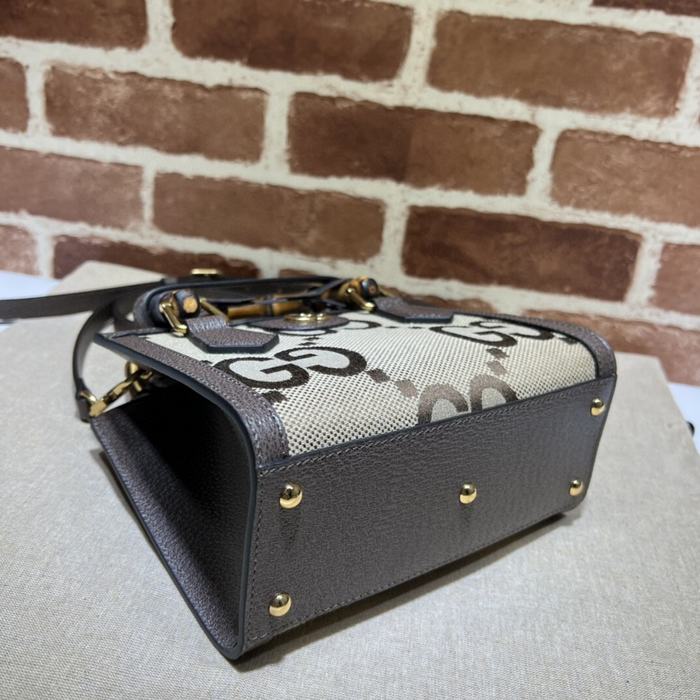 Gucci BagTypeTote designer tote bag with structured silhouette Brown 01A