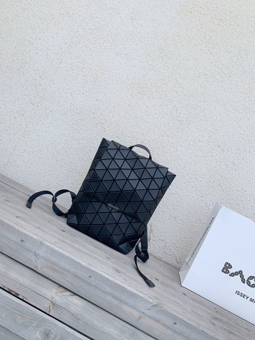 Issey Miyake Backpack with geometric design Blue 01A