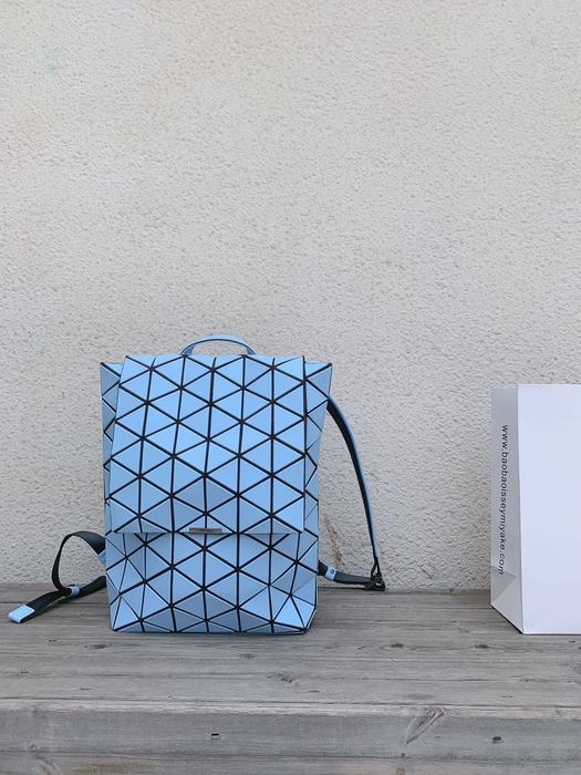 Issey Miyake Backpack with geometric design Blue 01A