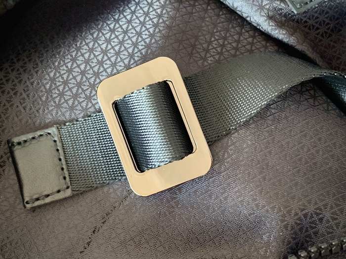 Issey Miyake BagTypeTote geometric design plastic tote Grey 01A