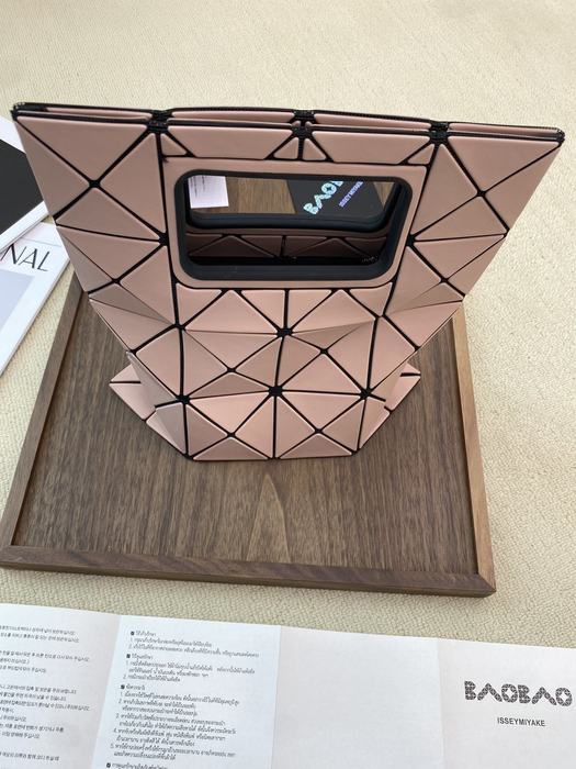 Issey Miyake BagTypeTote geometric design tote bag Blue 01A