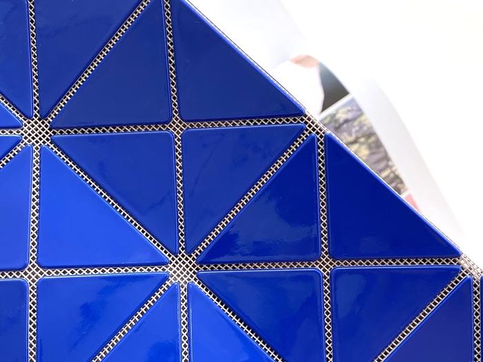 Issey Miyake BagTypeTote geometric design tote bag Pink 01A