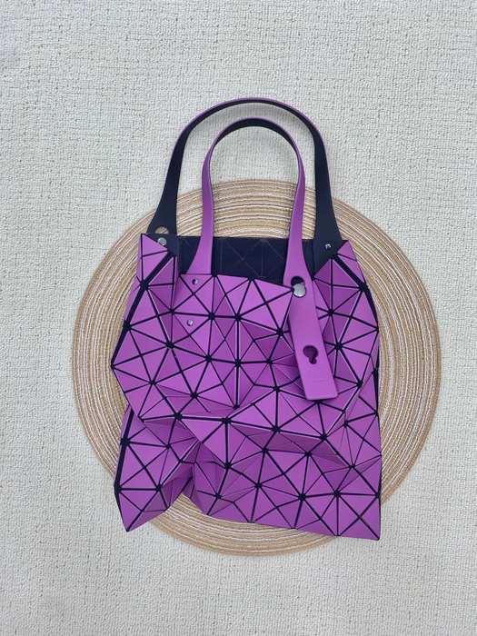 Issey Miyake Tote Bag with geometric design Black 01A