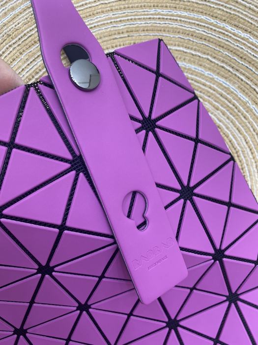 Issey Miyake Tote Bag with geometric design Black 01A