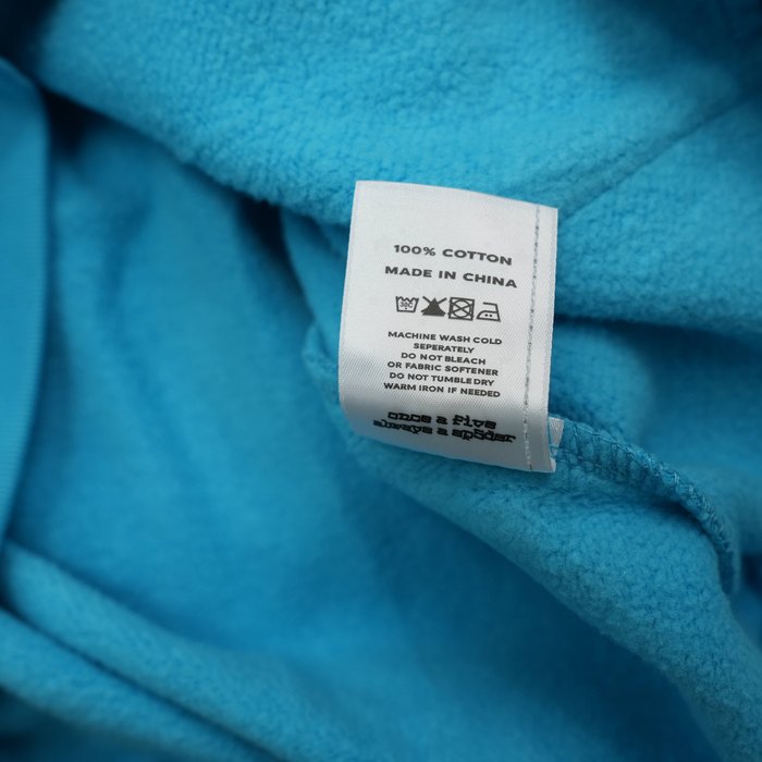 Clothing King Spider Sp5der Punk V2 Hoodie Blue