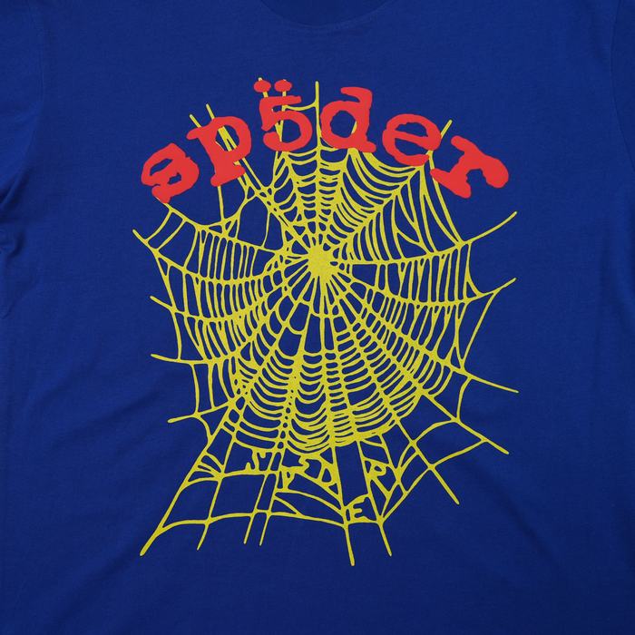 Clothing KingSpider OG Logo V2 Heavyweight Tee Blue