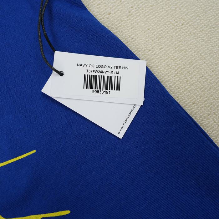 Clothing KingSpider OG Logo V2 Heavyweight Tee Blue