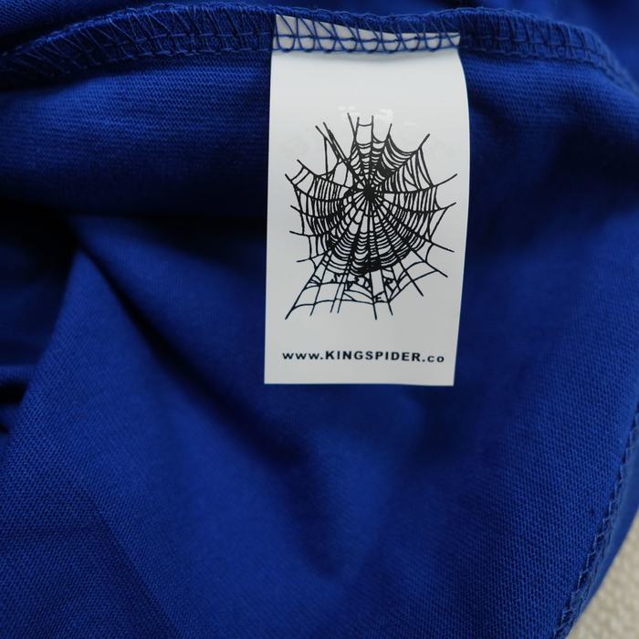 Clothing KingSpider OG Logo V2 Heavyweight Tee Blue