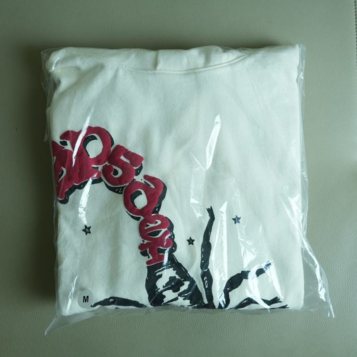 Clothing Mariah The Scientist MTS x SP5DER Scorpion Hoodie White