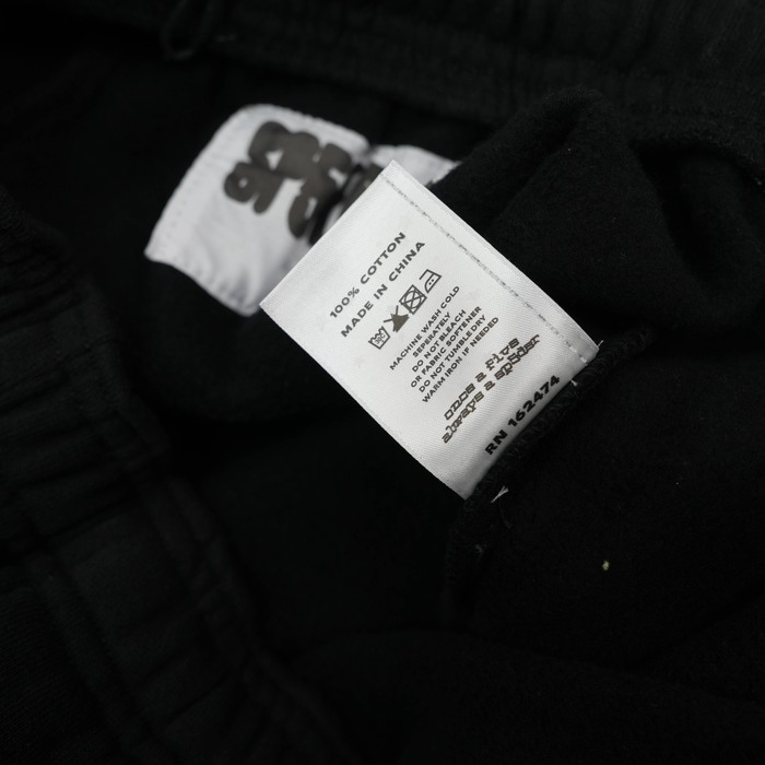 Clothing SP5DER phantom web sweatpant Black