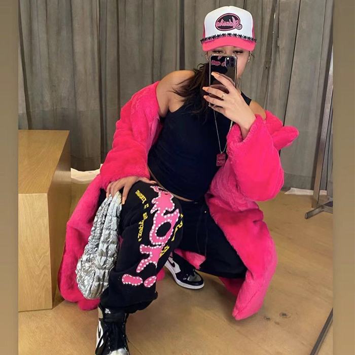 Clothing Sp5der PNK sweatpants Black