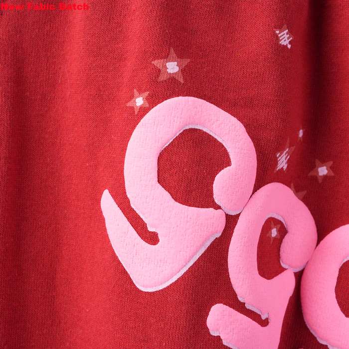 Clothing Sp5der Worldwide Red Angel Number 555 Sweatpants Red