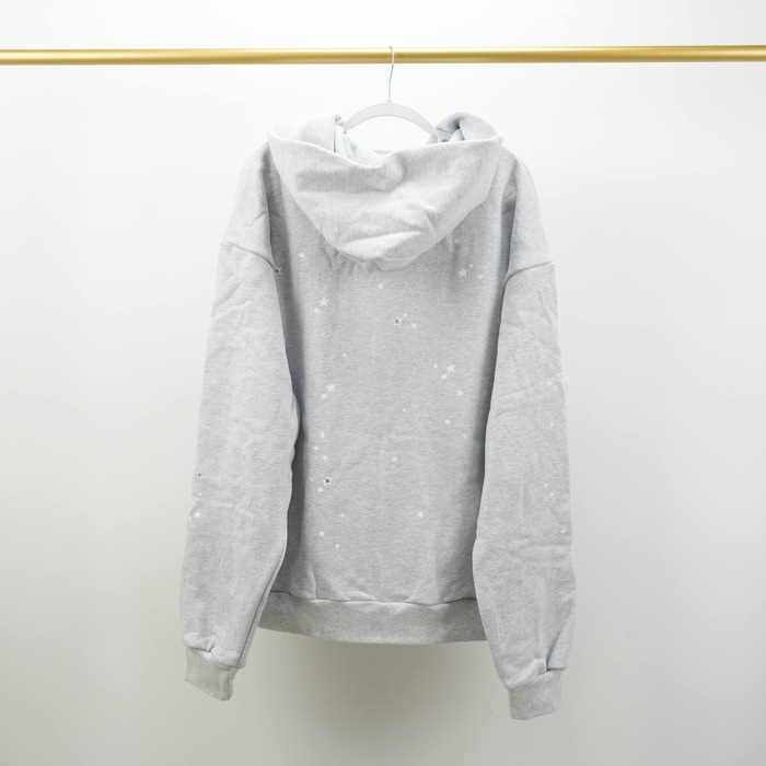 Clothing Sp5der Atlanta Full Zip Hoodie Grey