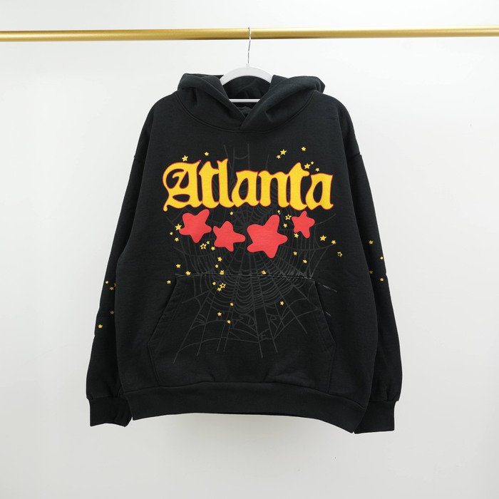 Clothing Sp5der Atlanta Hoodie Black