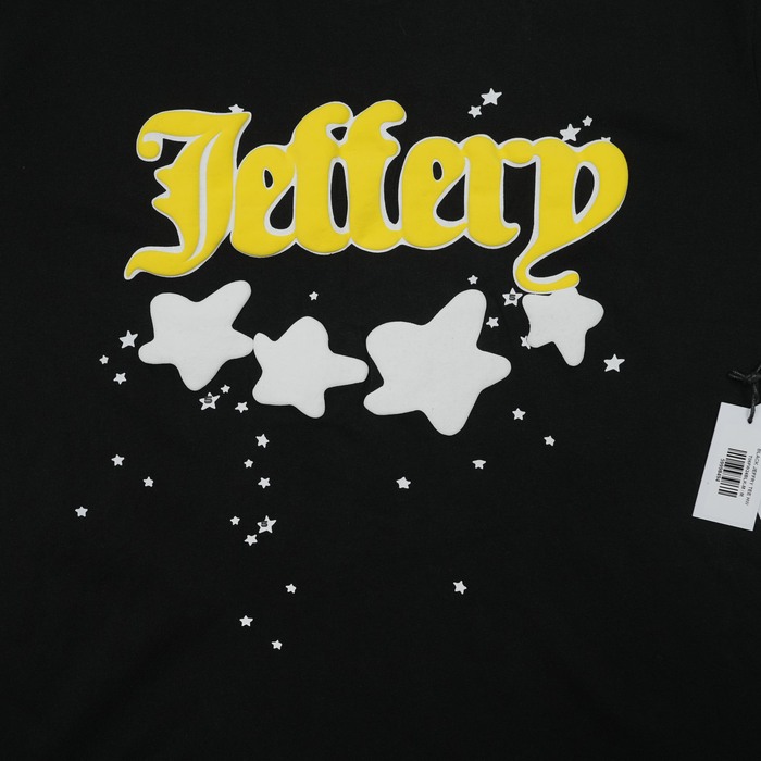Clothing Sp5der Jeffery Heavyweight Tee Black