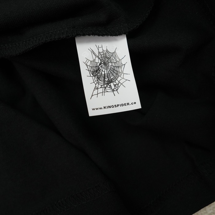 Clothing Sp5der Jeffery Heavyweight Tee Black