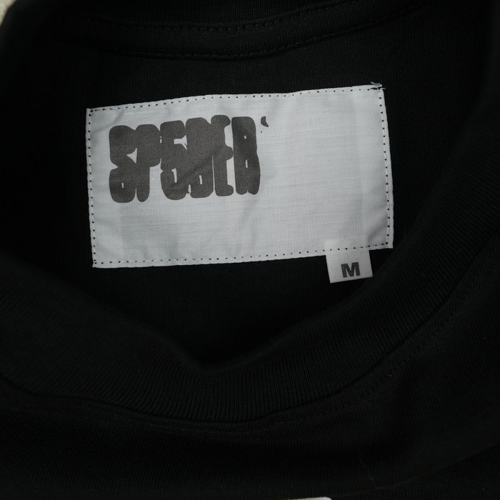 Clothing Sp5der Jeffery Heavyweight Tee Black
