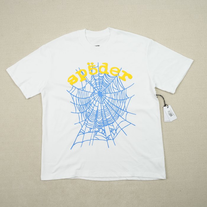 Clothing Sp5der Legacy Logo Heavyweight Tee White