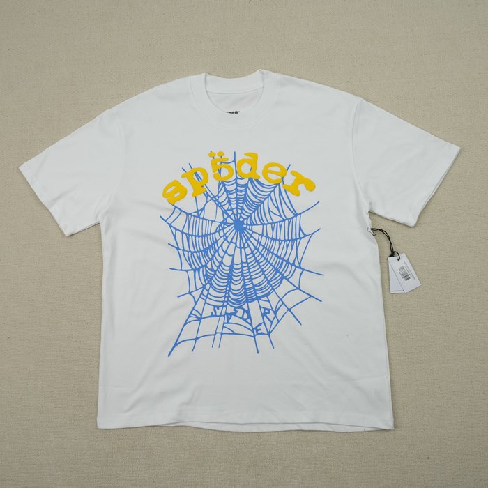Clothing Sp5der Legacy Logo Heavyweight Tee White